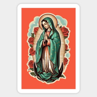 Our Lady of Guadalupe - Back Print Sticker